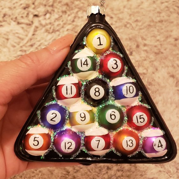 3 Christmas Ornaments Game Theme NWT! - Picture 5 of 8